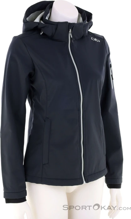 CMP Softshell Funktionsjacke antracite/pistachio (Damen)