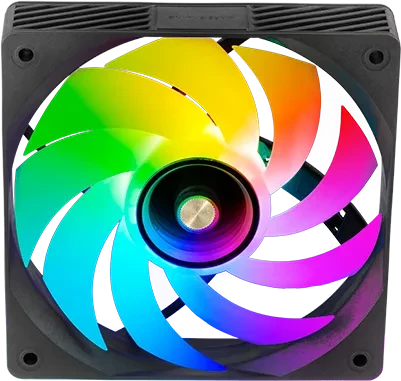 Mars Gaming MF-SI4KIT ARGB Fan Kit, schwarz, LED-Steuerung, Fernbedienung, Lüftersteuerung, 120mm, 4er-Pack