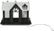 Trixie Vogelfutterhaus Villa mit 3 Kammern, schwarz/weiß Vorschaubild