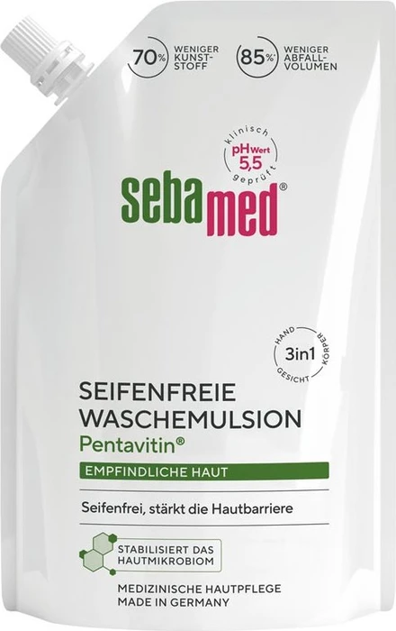 Sebamed flüssig Wasch-Emulsion Refill, 400ml