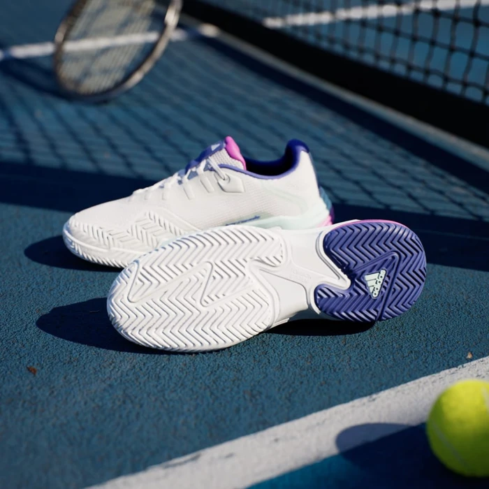 adidas Barricade 13 cloud white/lucid blue/semi flash aqua (Herren)
