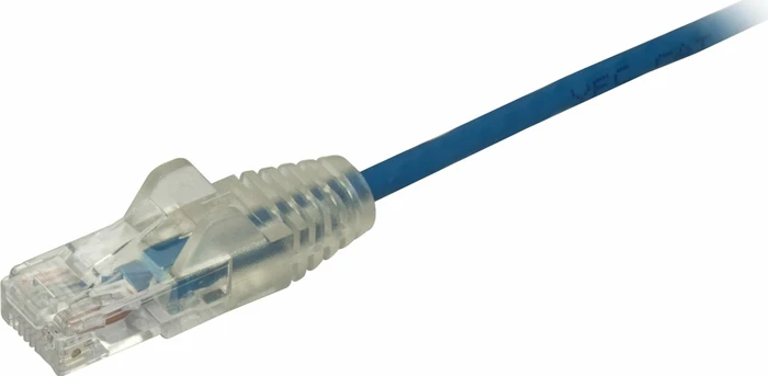 StarTech Slim RNS Patchkabel, Cat6, U/UTP, RJ-45/RJ-45, 1m, blau