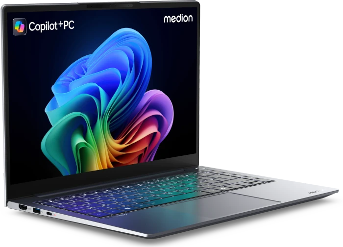 Medion SPRCHRGD 14 S1 Elite, Snapdragon X Elite - X1E-78-100, 16GB RAM, 512GB SSD, DE