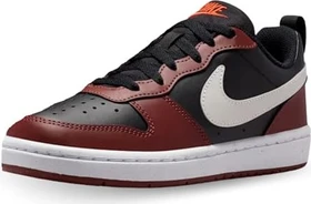 Nike Court Borough Low Recraft black/light bone/red sepia/team orange (Junior)