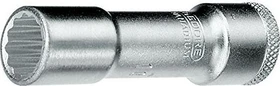 Gedore D 30 L 11/16AF Außenzwölfkant Steckschlüssel 3/8" zöllig, 11/16"x63.5mm