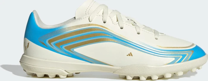 adidas F50 League Messi TF ivory/semi blue burst/icey blue (Junior)