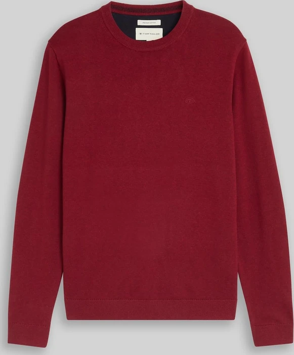 Tom Tailor Basic Baumwolle Strickpullover (Herren)