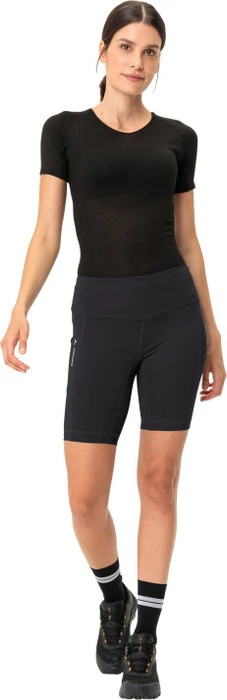 Vaude Scopi Tights II Hose kurz schwarz (Damen)