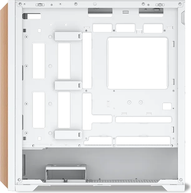SAMA Z60, weiß/braun, Glasfenster
