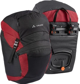 Vaude OnTour Front Gepäcktasche black/carmine