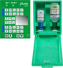 Plum Augenspülwandbox, 700ml (1x 500ml, 1x 200ml)