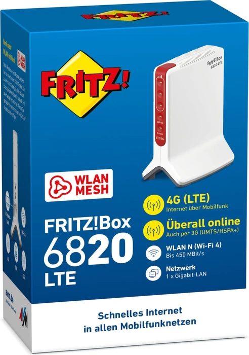 FRITZ! FRITZ!Box 6820 LTE, V4, LTE