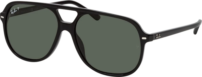 Ray-Ban RB2198 Bill 56mm gloss black/g15 green
