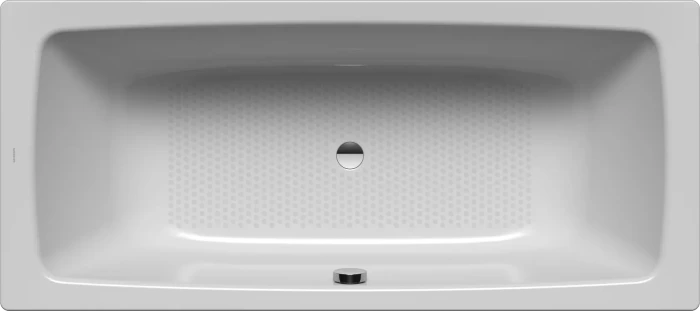 Kaldewei Cayono Duo 724 Badewanne 170x75x41cm, Vollantislip, manhattan