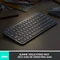 Logitech MX Keys Mini, LEDs weiß, Logi Bolt, Pale Gray, weiß/grau, USB/Bluetooth, US Vorschaubild
