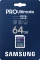 Samsung PRO Ultimate R200/W130 64GB, UHS-I U3, Class 10 Vorschaubild