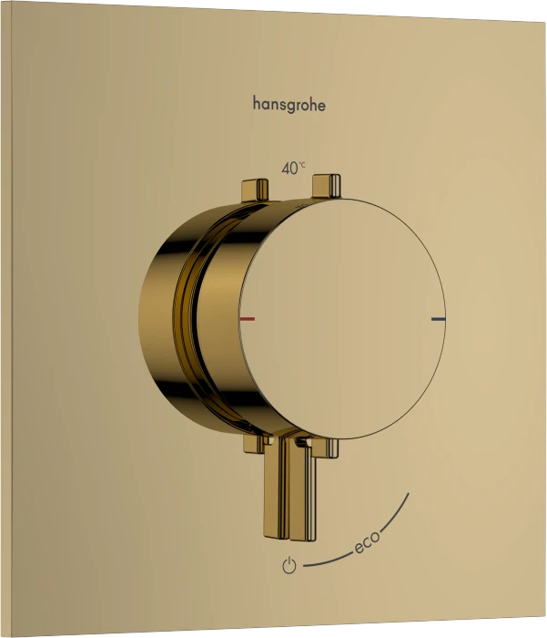 Hansgrohe Ecostat Comfort E Thermostat Unterputz für 1 Verbraucher polished gold optic