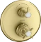 Hansgrohe Axor Montreux Thermostat Unterputz mit Kreuzgriff und Ab- und Umstellventil brushed brass Vorschaubild