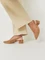 Tamaris Leder Slingpumps braun (Damen) Vorschaubild