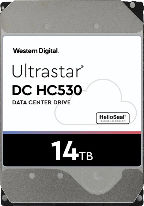 Western Digital Ultrastar DC HC530 14TB, SE, 24/7, 512e / 3.5" / SATA 6Gb/s