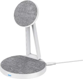 XLayer MagFix Pro 2-in-1 Ladestation grau/weiß