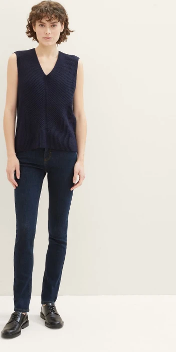 Tom Tailor Alexa Slim Jeans Jeans clean rinsed blue denim (Damen)
