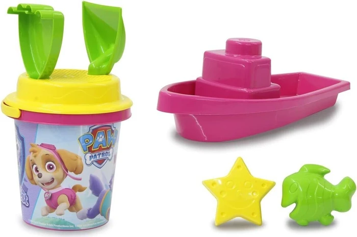 Jamara Sandeimerset Boot und Eimer Paw Patrol Skye and Everest