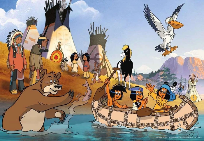 Ravensburger Puzzle Yakari und seine Freunde