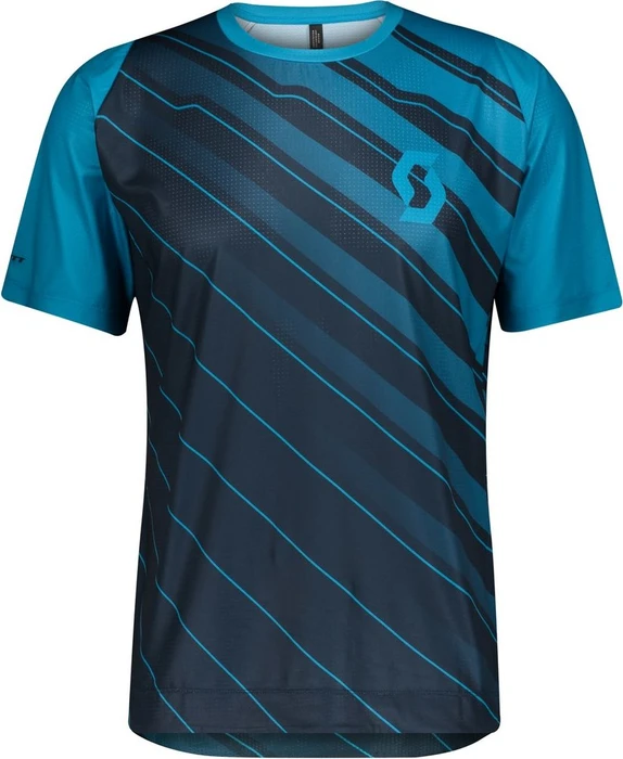 Scott Trail Vertic Trikot kurzarm midnight blue/atlantic blue (Herren)