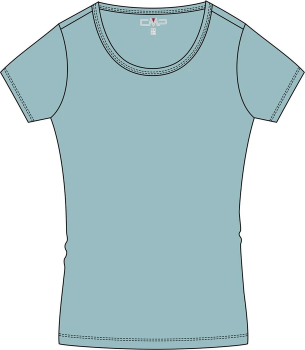 CMP Rundausschnitt Funktionsshirt kurzarm lagoon (Damen)