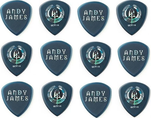 Dunlop Andy James Flow Jumbo Pick, 12-Pack