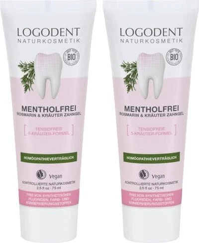 Logona Logodent Rosmarin & Kräuter Zahngel, 75ml