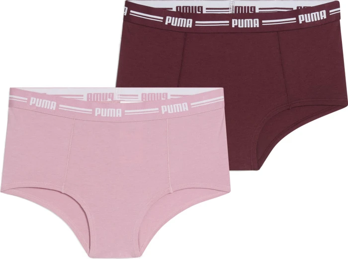 Puma 2er Pack Panties Boxer Briefs scarlet red (Damen)