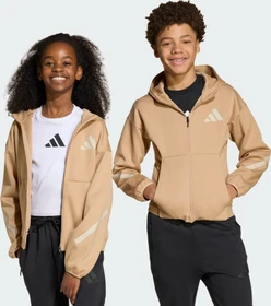 adidas Z.N.E. Zip Hoodie warm sandstone/beige (Junior)