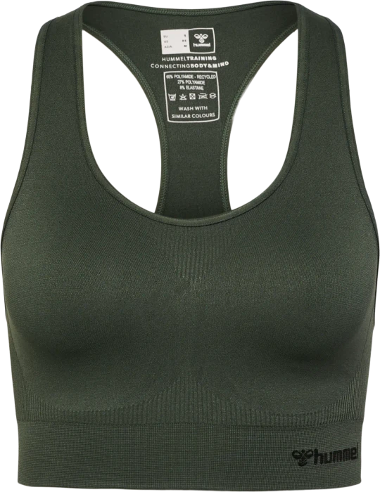 hummel Seamless Sports Top Funktionsshirt ärmellos climbing ivy (Damen)