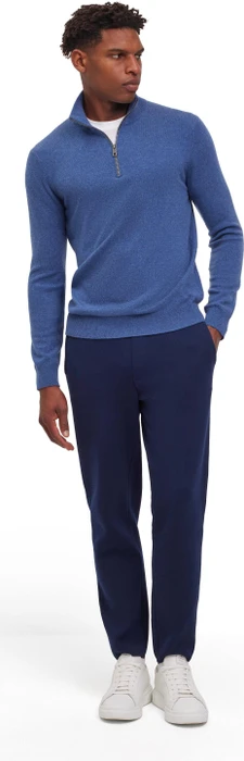 Falke Luxury Troyer Pullover bluestone (Herren)