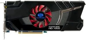Sapphire Radeon HD 7950 Single Fan, 3GB GDDR5, DVI, HDMI, 2x mDP, lite retail