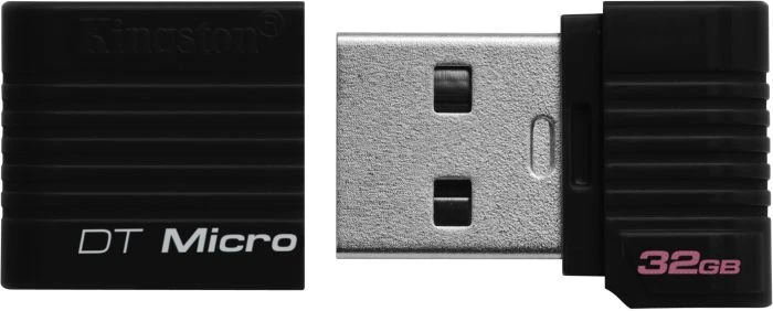 Kingston DataTraveler Micro 32GB schwarz, USB-A, USB 2.0