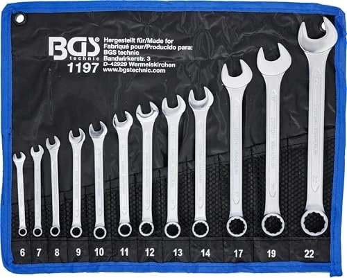 BGS technic Ring-Maulschlüsselsatz
