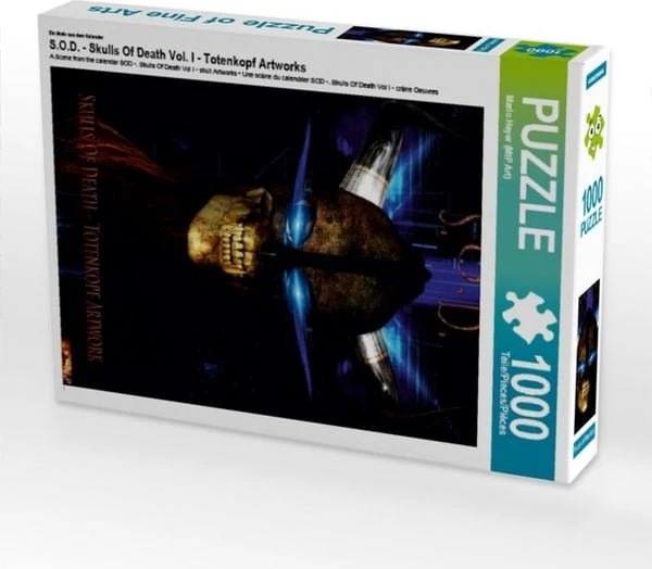 Calvendo Ein Motiv aus dem Kalender S.O.D. - Skulls Of Death Vol. I - Totenkopf Artworks