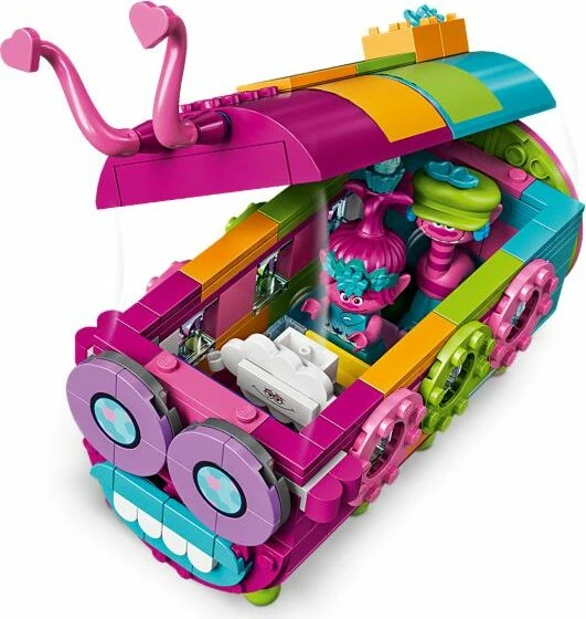 LEGO Trolls World Tour - Regenbogen-Raupenbus