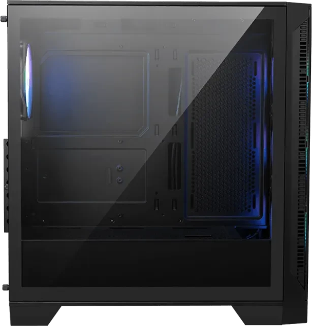 MSI MAG Forge 321R Airflow, Glasfenster