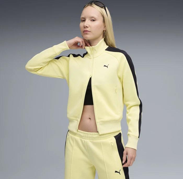 Puma T7 Always On Trainingsjacke gold moon (Damen)