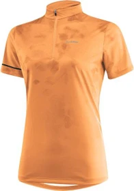 Löffler Leaf Half-Zip Trikot kurzarm papaya (Damen)