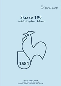 Hahnemühle Skizze 190 Skizzenblock, A4, 50 Blatt
