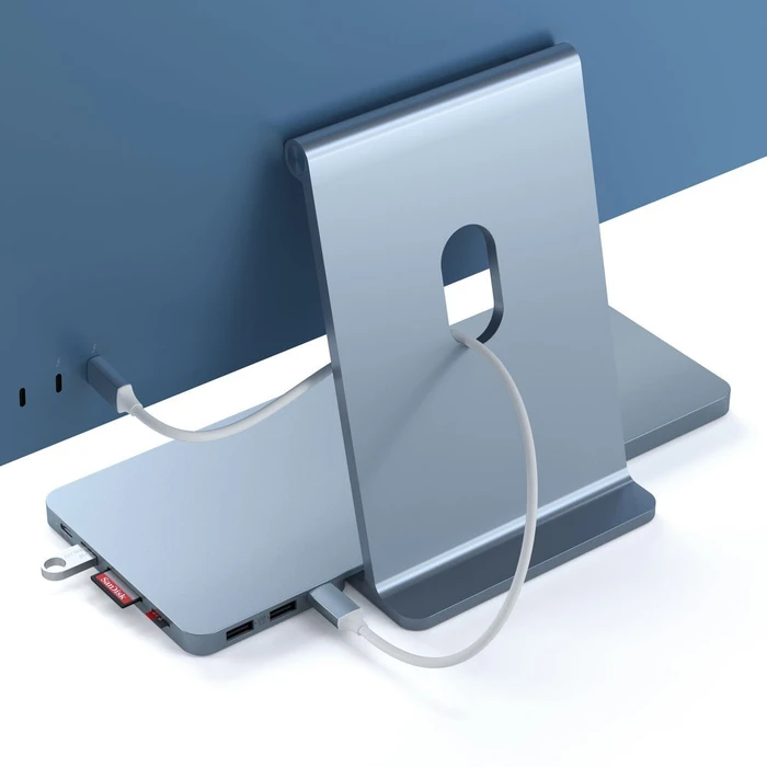 Satechi Slim Dock für 24" iMac 2021, Blue, USB-C 3.1 [Stecker]