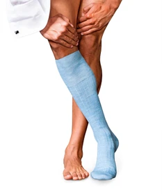 Falke No. 2 Finest Cashmere Socken bleue melange (Herren)