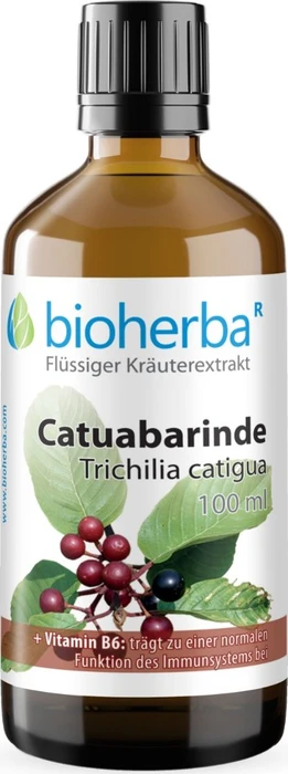 Bioherba Catuabarinde Trichilia catigua Tropfen Tinktur, 50ml