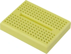Breadboard, Polzahl 170, 46x36mm, gelb, 1er-Pack