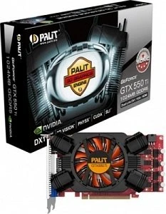 Palit GeForce GTX 550 Ti Sonic, 1GB GDDR5, VGA, DVI, HDMI